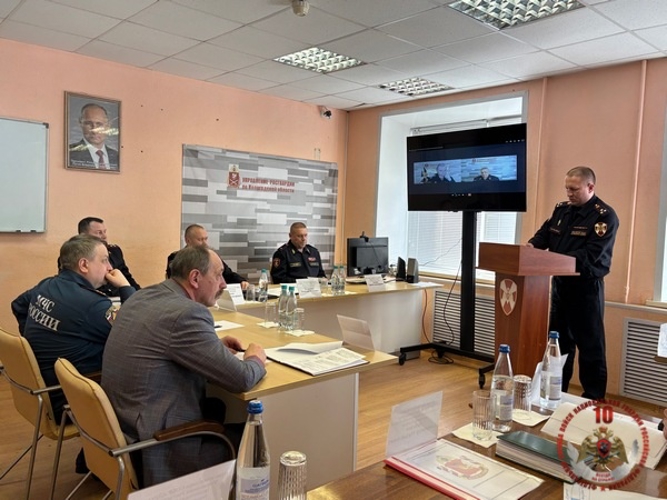 В Вологде сотрудники Росгвардии и представители силовых структур региона обсудили совместную работу по охране общественного порядка