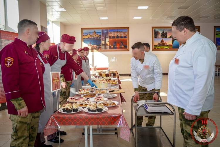 Вологодские повара стали участниками конкурса на звание лучших военных поваров Северо-Западного округа Росгвардии