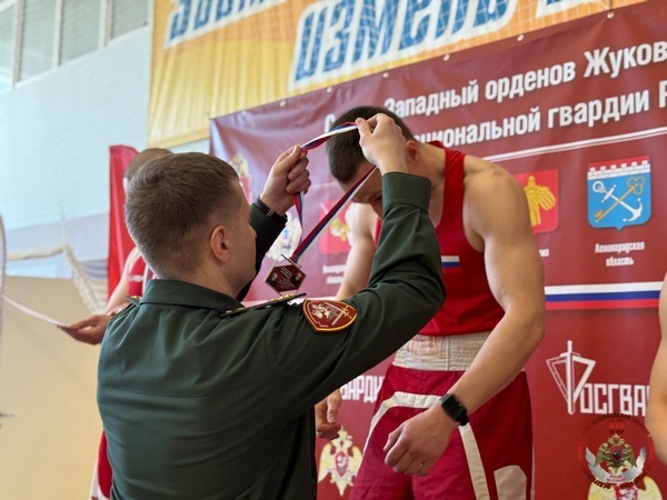Вологжане стали победителями и призерами чемпионата Северо-Западного округа Росгвардии по боксу