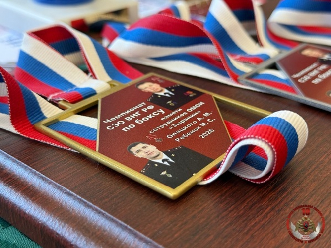 Вологжане стали победителями и призерами чемпионата Северо-Западного округа Росгвардии по боксу