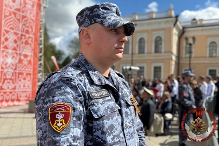 В Вологодской области сотрудники Росгвардии обеспечили безопасность проведения мероприятий, посвященных Дню Победы