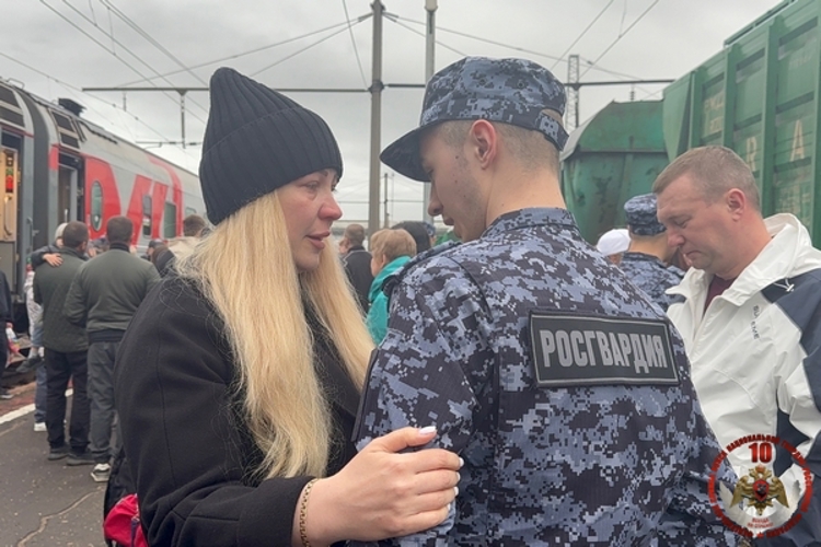Более 30 вологодских призывников отправились служить в войсковые части Северо-Западного округа Росгвардии