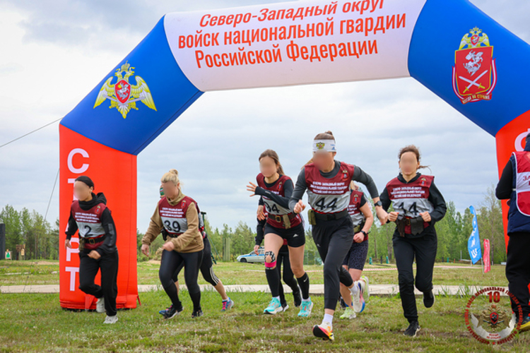 Вологодские росгвардейцы — бронзовые призеры чемпионата Северо-Западного округа Росгвардии по легкоатлетическому кроссу