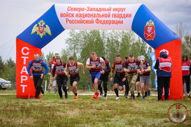 Вологодские росгвардейцы — бронзовые призеры чемпионата Северо-Западного округа Росгвардии по легкоатлетическому кроссу