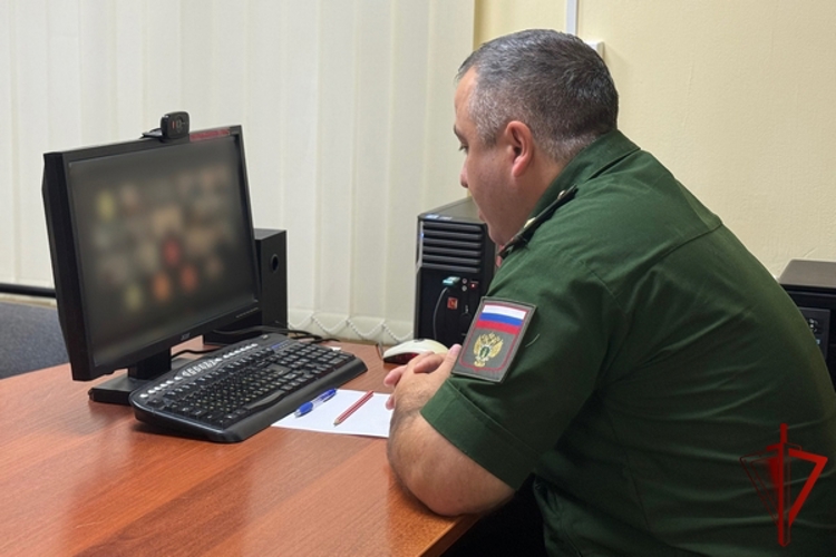 Росгвардейцы провели рабочую встречу с представителем военной прокуратуры Вологодского гарнизона