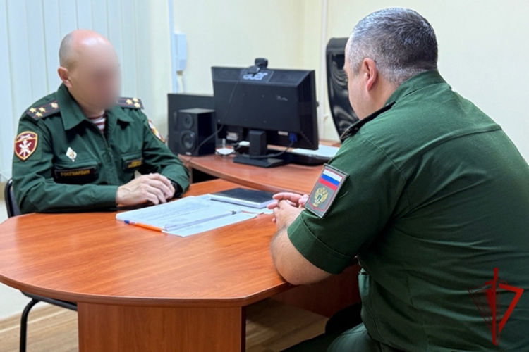 Росгвардейцы провели рабочую встречу с представителем военной прокуратуры Вологодского гарнизона