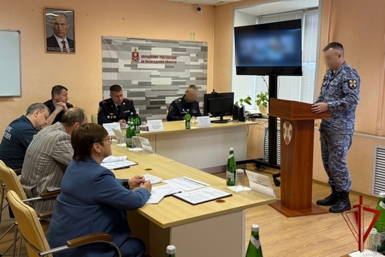 В Вологде росгвардейцы и представители силовых структур региона обсудили совместную работу по охране общественного порядка