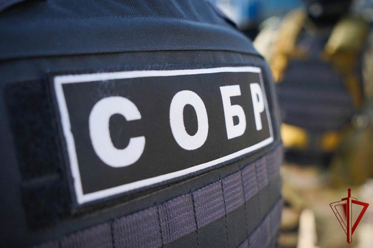 В Верховажье при содействии СОБР «Дружина» Росгвардии задержан подозреваемый в убийстве
