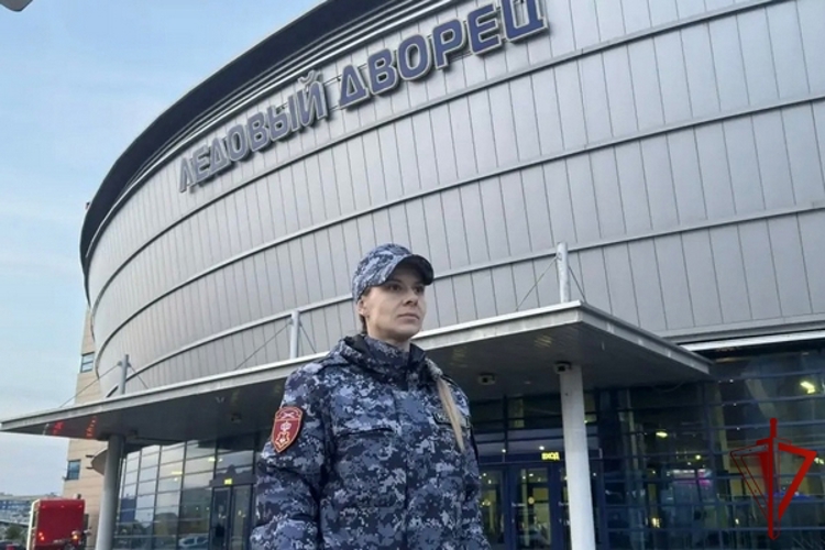 В Череповце росгвардейцы обеспечили безопасность хоккейного матча «Северсталь» - «Автомобилист»