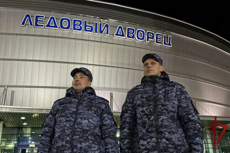 В Череповце росгвардейцы обеспечили безопасность хоккейного матча «Северсталь» - «Торпедо»